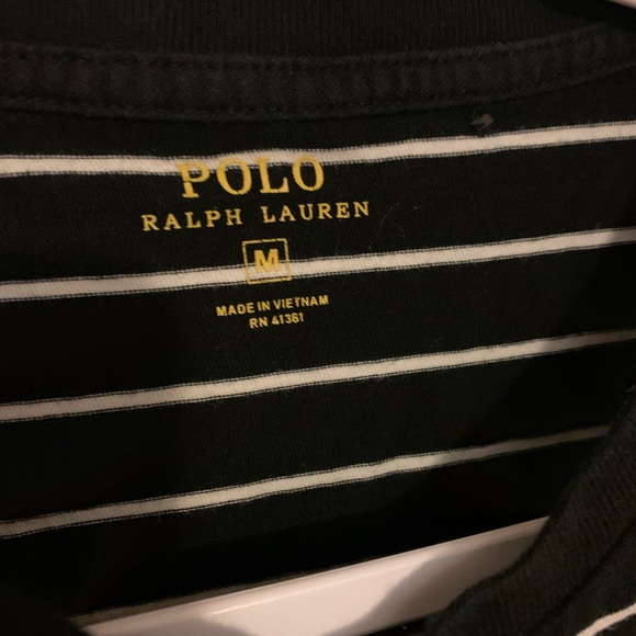 Beautiful Striped Polo T Shirt - Picture 2 of 4